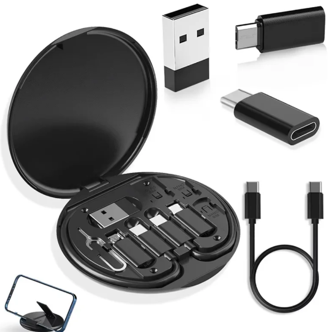 Câble multi-adaptateur portable 6-en-1