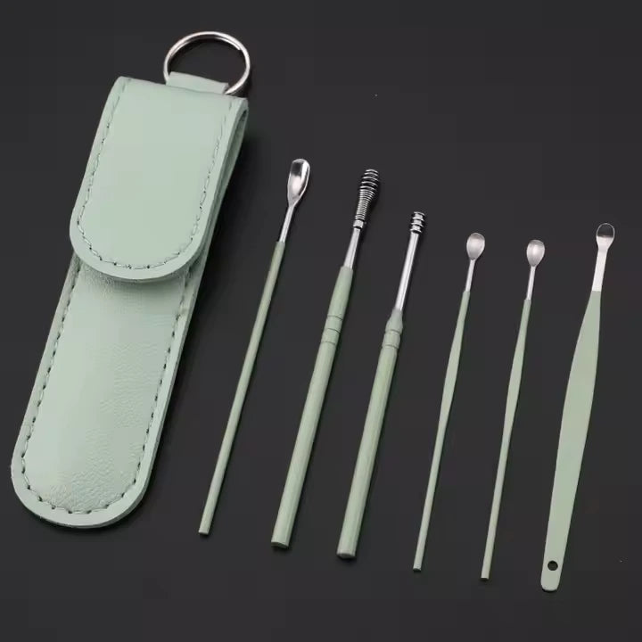 Kit de Nettoyage d'Oreille Complet - Plus Sûr que les Cotons-Tiges ! 👂✨