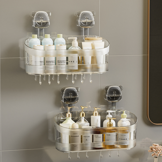 Panier de rangement mural en plastique