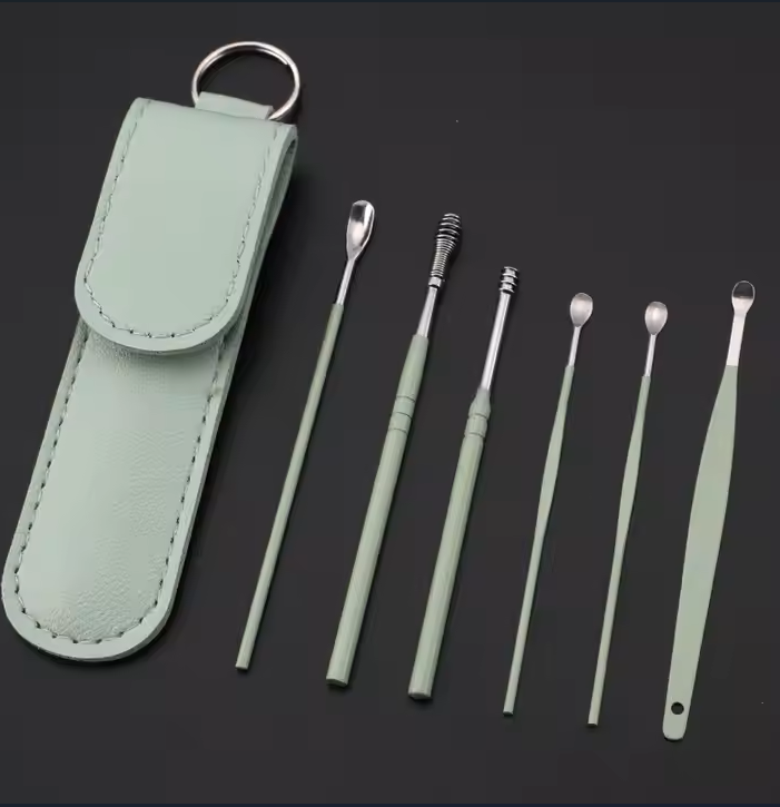 Kit de Nettoyage d'Oreille Complet - Plus Sûr que les Cotons-Tiges ! 👂✨