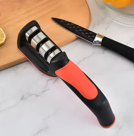 Aiguiseur 3-en-1 – Couteaux toujours tranchants